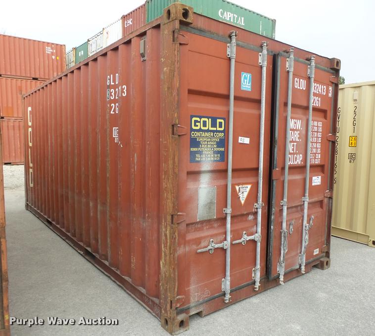 image for item DA0609 2006 Gold container