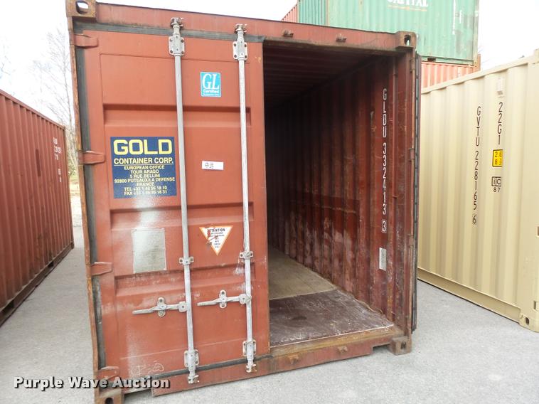 image for item DA0609 2006 Gold container