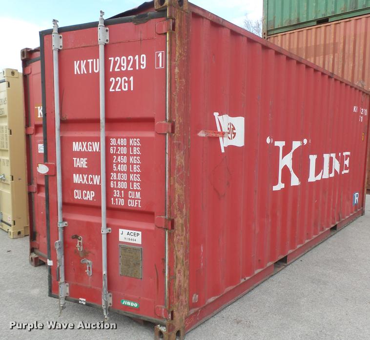 image for item DA0611 2002 K Line container