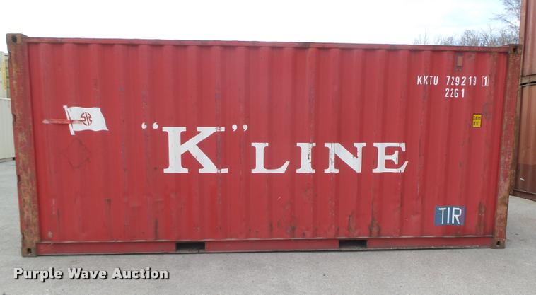 image for item DA0611 2002 K Line container