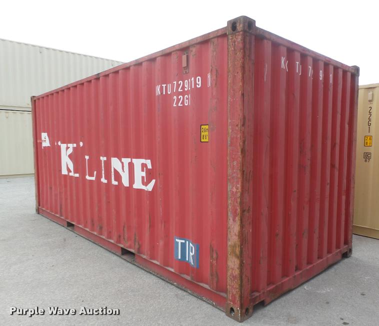 image for item DA0611 2002 K Line container