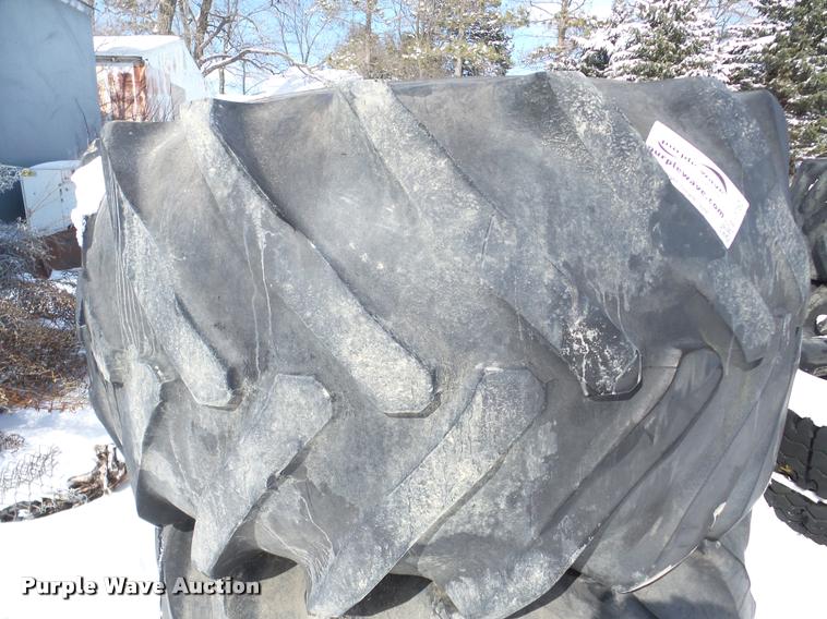 image for item DA1752 (2) Goodyear 67 x 34.00-25NHS tires