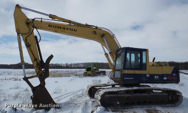 image for item DA1758 1987 Komatsu PC200LC excavator