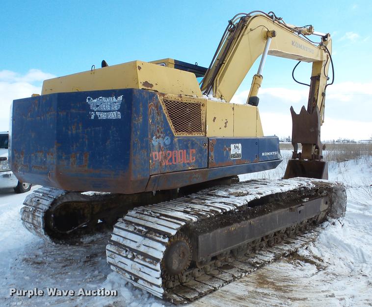 image for item DA1758 1987 Komatsu PC200LC excavator