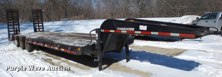 image for item DA1766 1965 Hyster R35T63-TIN lowboy equipment trailer