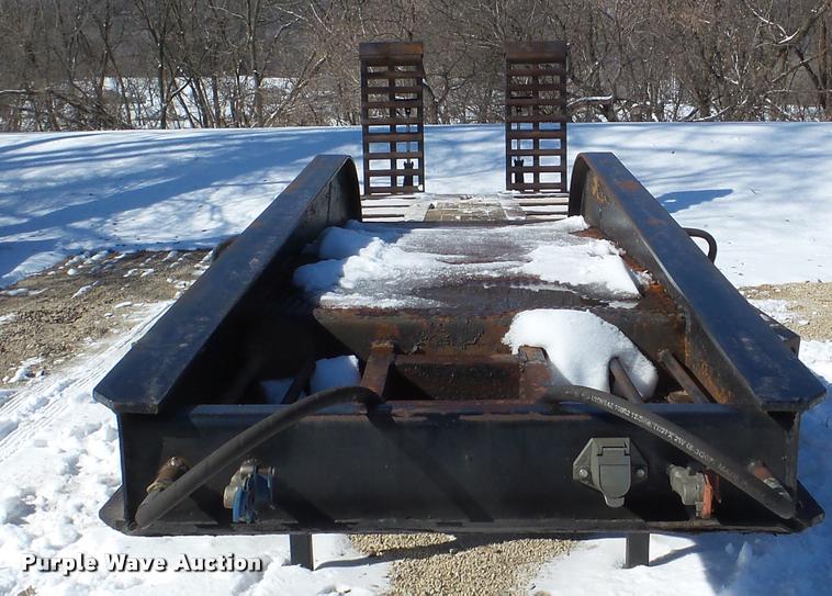 image for item DA1766 1965 Hyster R35T63-TIN lowboy equipment trailer