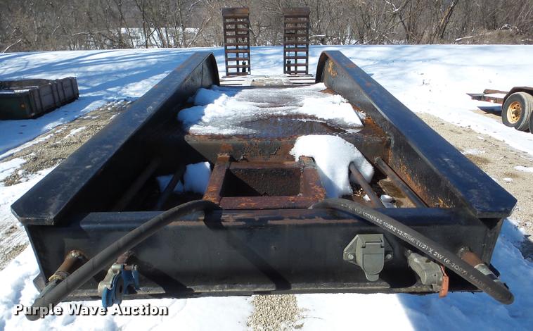 image for item DA1766 1965 Hyster R35T63-TIN lowboy equipment trailer