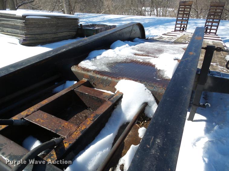 image for item DA1766 1965 Hyster R35T63-TIN lowboy equipment trailer