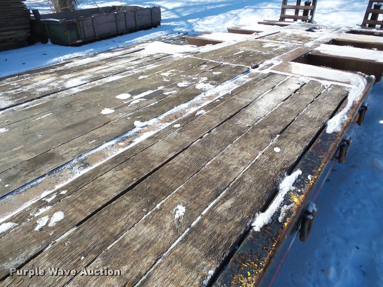 image for item DA1766 1965 Hyster R35T63-TIN lowboy equipment trailer