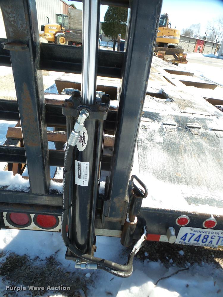 image for item DA1766 1965 Hyster R35T63-TIN lowboy equipment trailer