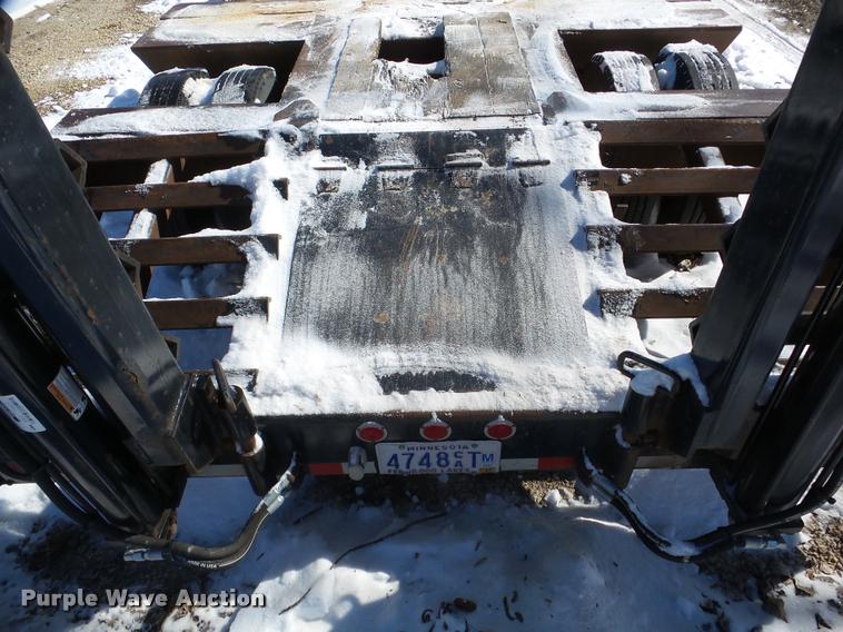 image for item DA1766 1965 Hyster R35T63-TIN lowboy equipment trailer