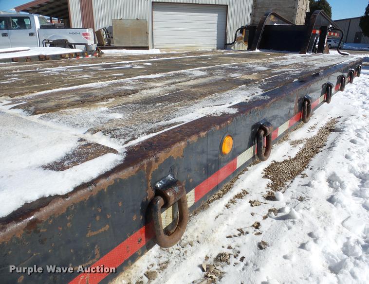 image for item DA1766 1965 Hyster R35T63-TIN lowboy equipment trailer