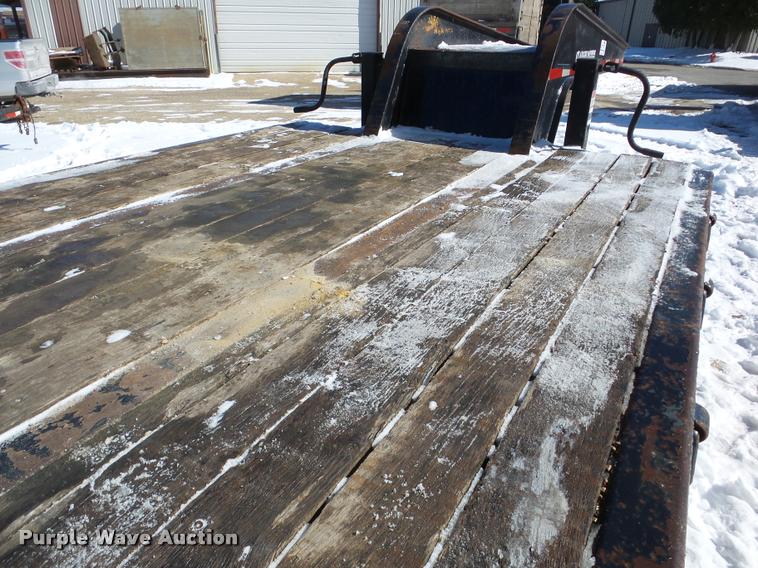 image for item DA1766 1965 Hyster R35T63-TIN lowboy equipment trailer