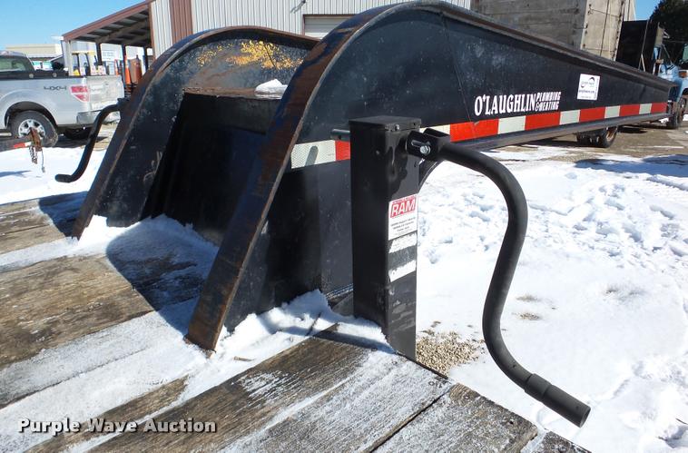 image for item DA1766 1965 Hyster R35T63-TIN lowboy equipment trailer