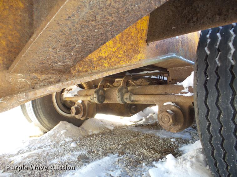 image for item DA1766 1965 Hyster R35T63-TIN lowboy equipment trailer