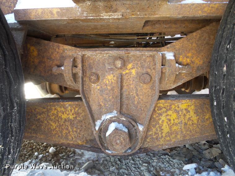 image for item DA1766 1965 Hyster R35T63-TIN lowboy equipment trailer