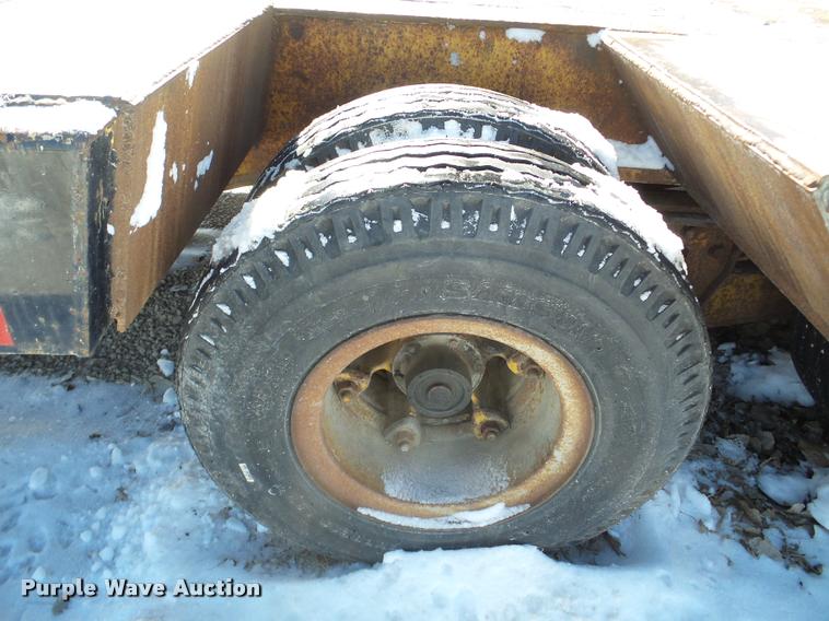 image for item DA1766 1965 Hyster R35T63-TIN lowboy equipment trailer