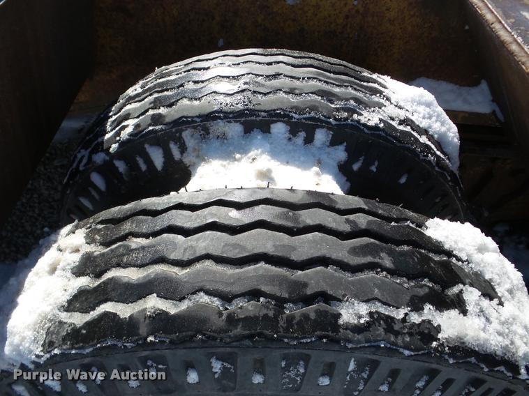 image for item DA1766 1965 Hyster R35T63-TIN lowboy equipment trailer