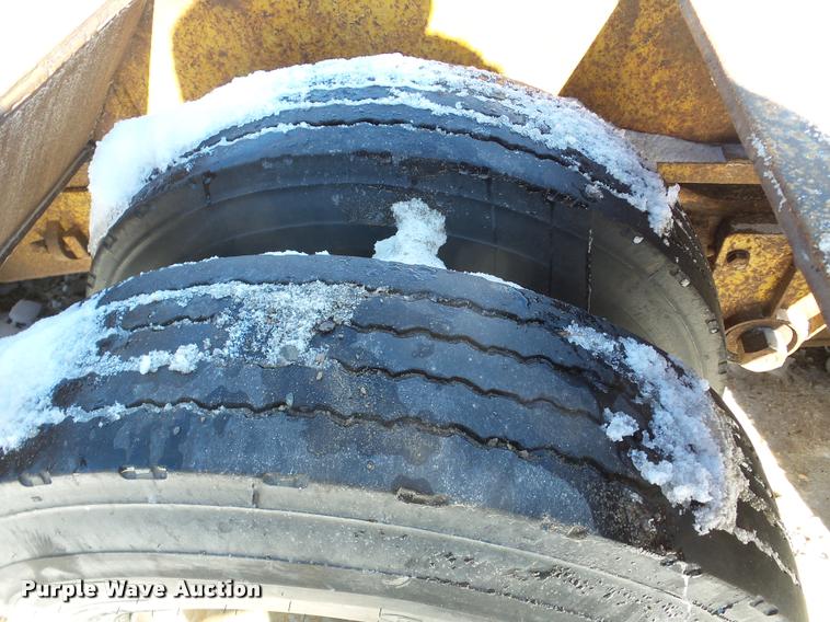 image for item DA1766 1965 Hyster R35T63-TIN lowboy equipment trailer