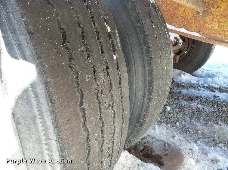 image for item DA1766 1965 Hyster R35T63-TIN lowboy equipment trailer