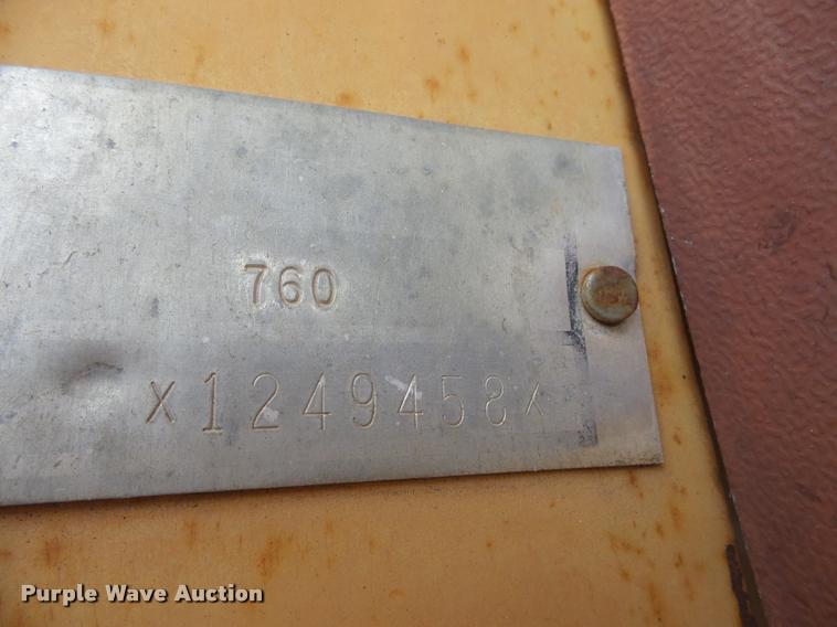 image for item DA1816 1986 Case 760 trencher