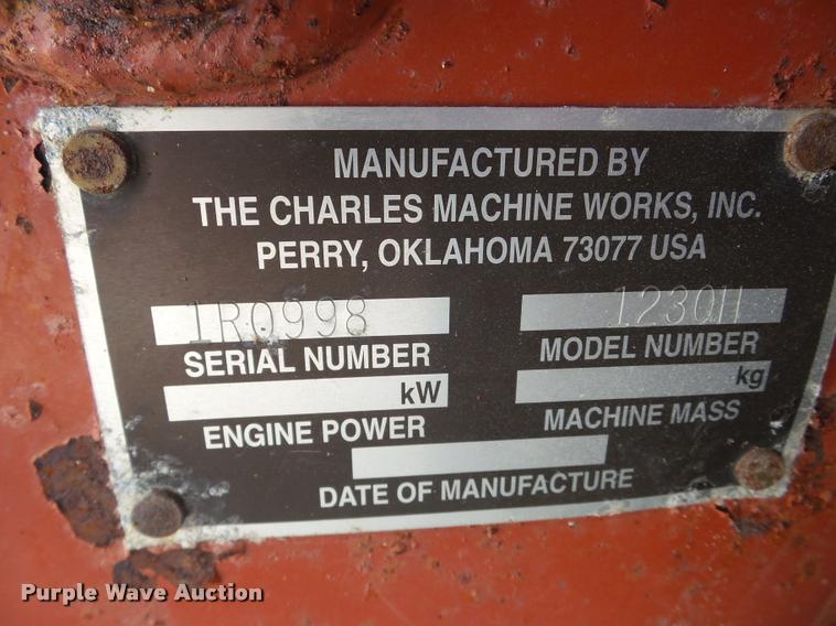 image for item DA1827 1998 Ditch Witch 1230H trencher