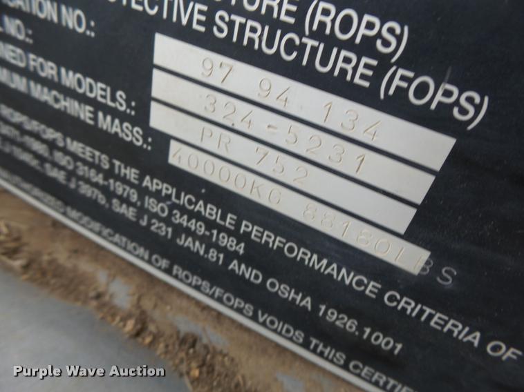 image for item DA3368 2001 John Deere 1050C dozer