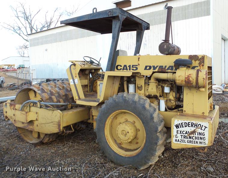 image for item DA7483 Dynapac CA15 single drum vibratory compactor