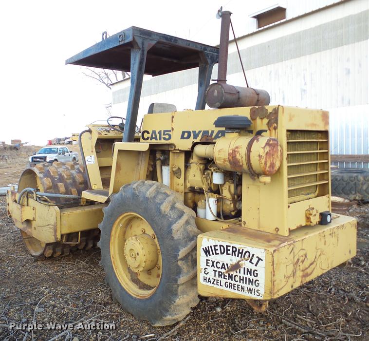 image for item DA7483 Dynapac CA15 single drum vibratory compactor