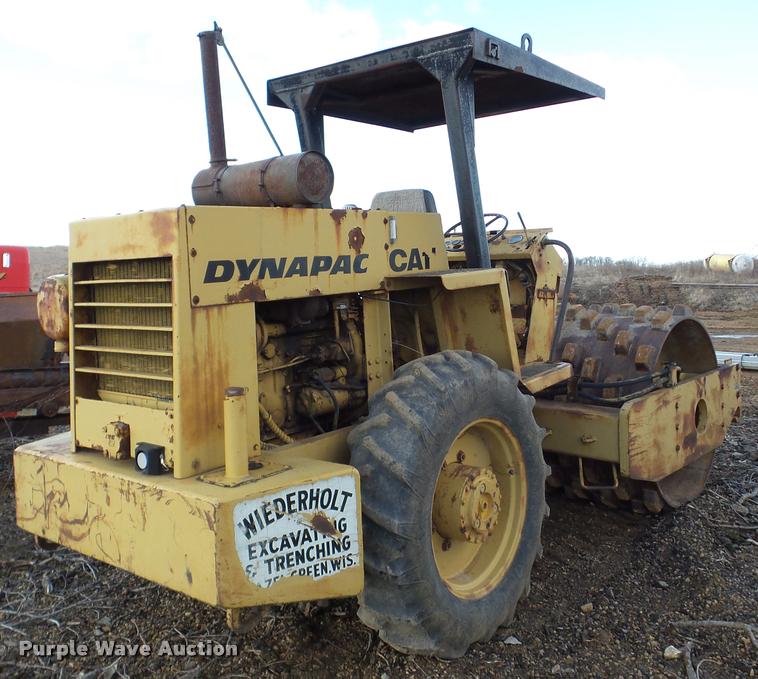 image for item DA7483 Dynapac CA15 single drum vibratory compactor