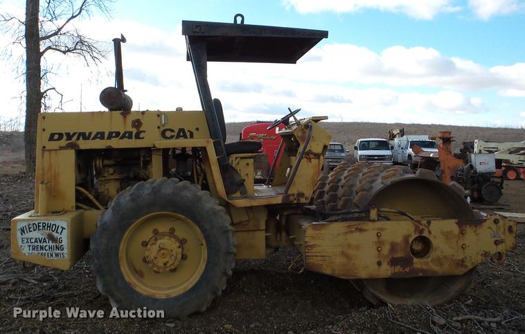 image for item DA7483 Dynapac CA15 single drum vibratory compactor