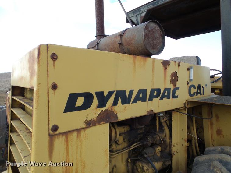 image for item DA7483 Dynapac CA15 single drum vibratory compactor