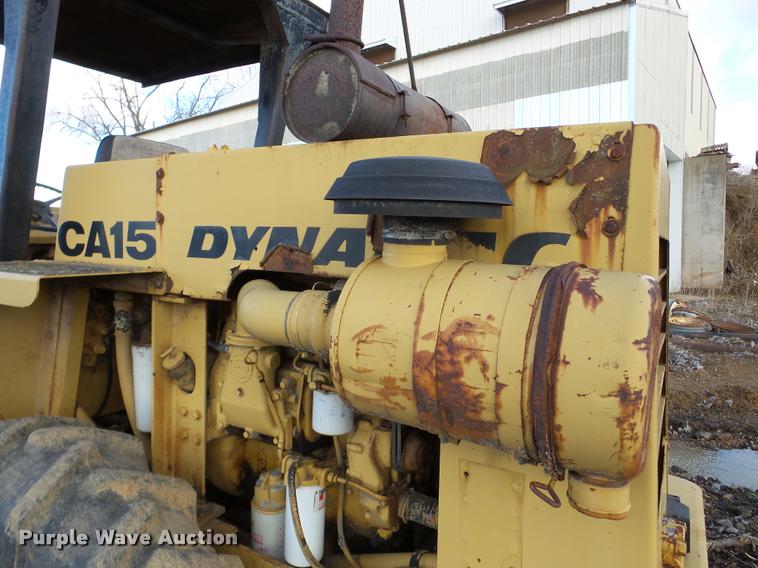 image for item DA7483 Dynapac CA15 single drum vibratory compactor