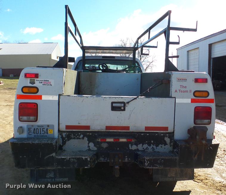 image for item DA7486 2000 Ford F550 utility truck