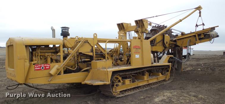 image for item DA7494 Cleveland 350 bucket wheel trencher