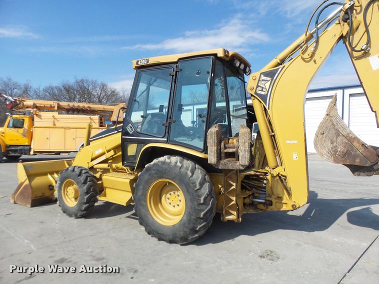 image for item DA9426 2001 Caterpillar 420D backhoe