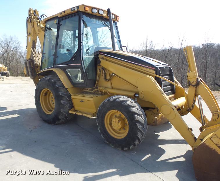 image for item DA9426 2001 Caterpillar 420D backhoe