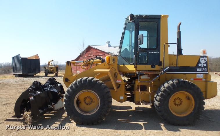 image for item DB0541 1987 Komatsu WA120 wheel loader