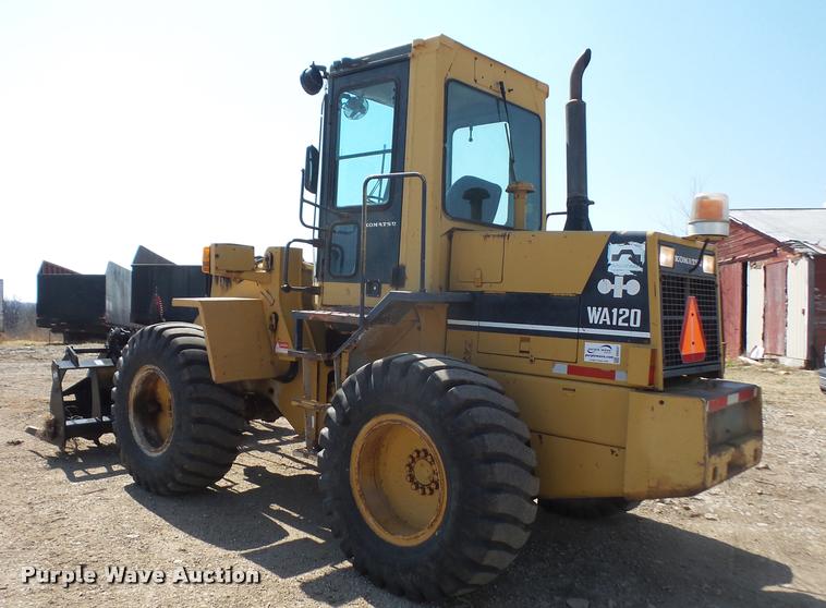 image for item DB0541 1987 Komatsu WA120 wheel loader