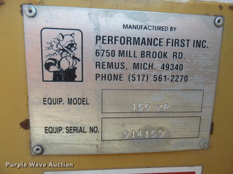 image for item DB0544 Brush Bandit 150XP wood chipper