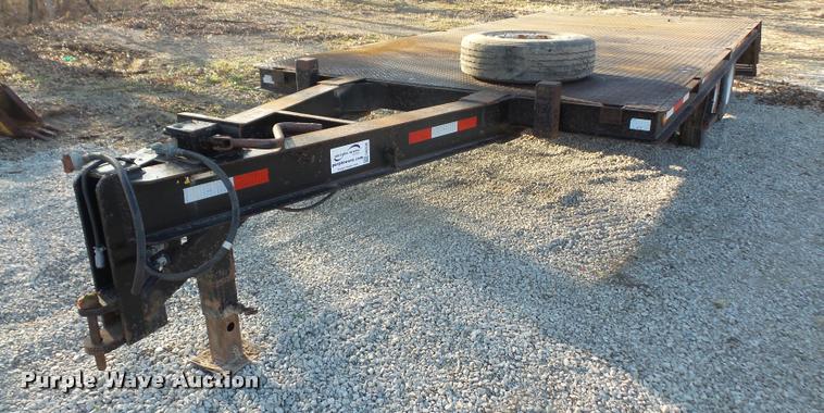 image for item DB0546 1995 shop built equipment trailer