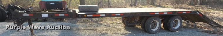 image for item DB0546 1995 shop built equipment trailer
