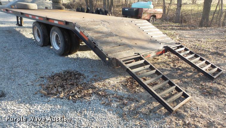 image for item DB0546 1995 shop built equipment trailer