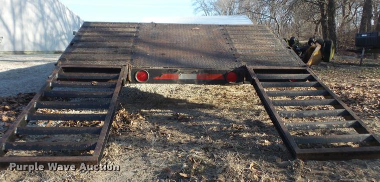 image for item DB0546 1995 shop built equipment trailer