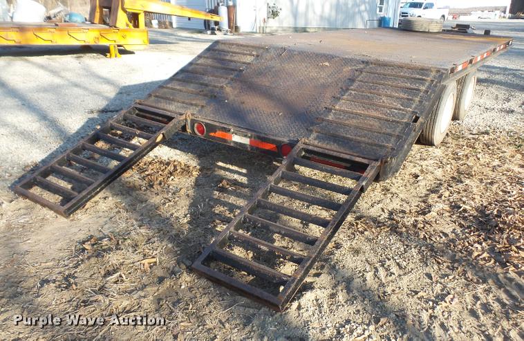 image for item DB0546 1995 shop built equipment trailer