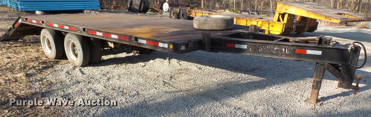 image for item DB0546 1995 shop built equipment trailer