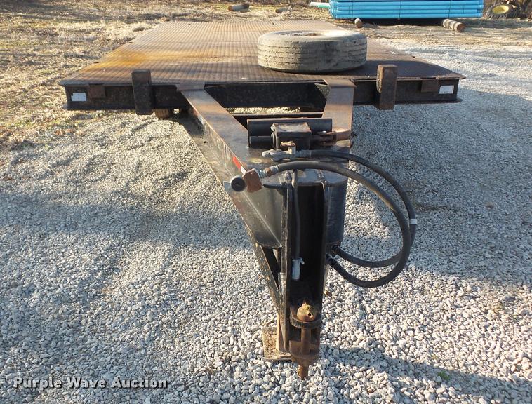 image for item DB0546 1995 shop built equipment trailer