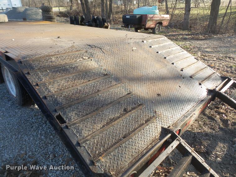 image for item DB0546 1995 shop built equipment trailer