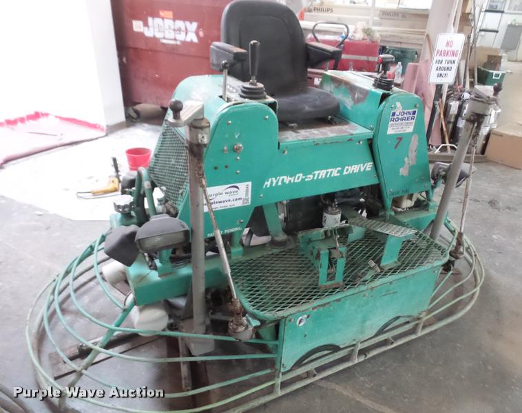 image for item DB0649 1999 Whiteman HTH38KDTCSL power trowel