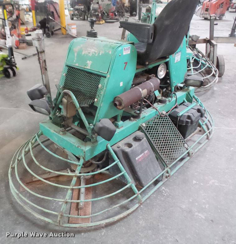 image for item DB0649 1999 Whiteman HTH38KDTCSL power trowel